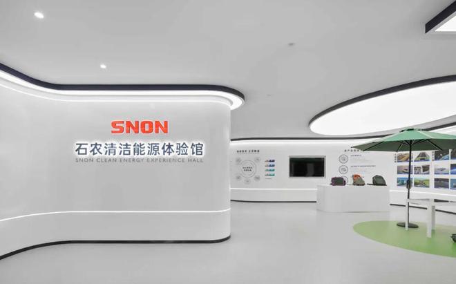 天元世纪设计施工一体化案例石农集团企业展厅装修设计